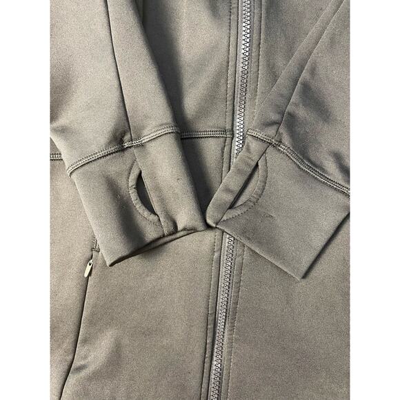 Spyder Women’s Black Athletic Jacket Size M Gym Casual Fall Winter Hiking - Picture 8 of 8